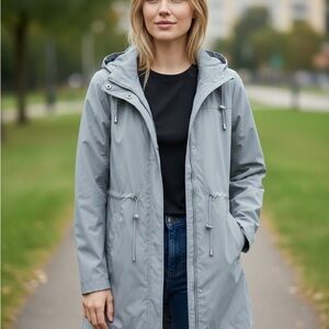 Time and Tru Women's Light Blue Utility Jacket